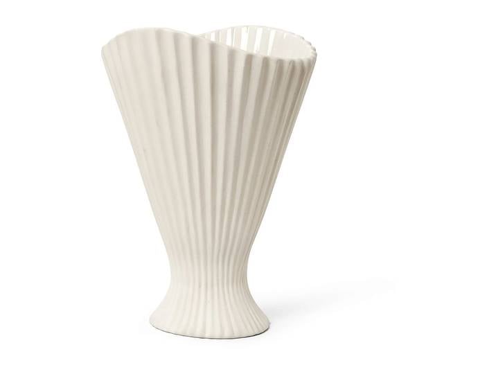 Ferm Living Vase Fountain 30,5cm blanc cassé