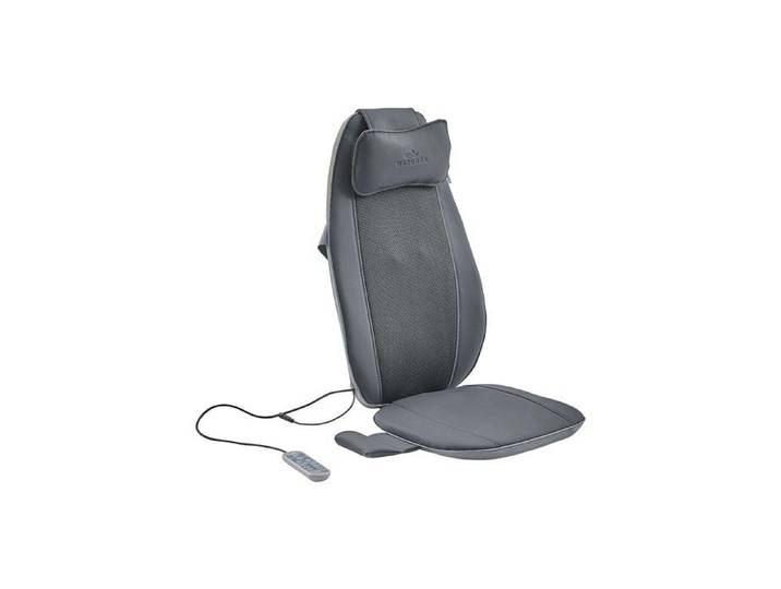 Siège massant Shiatsu en simili gris - APASIA