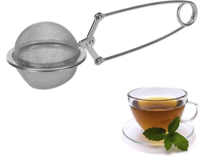 Westmark ronde thee infuser uit rvs 16x5.1x4cm