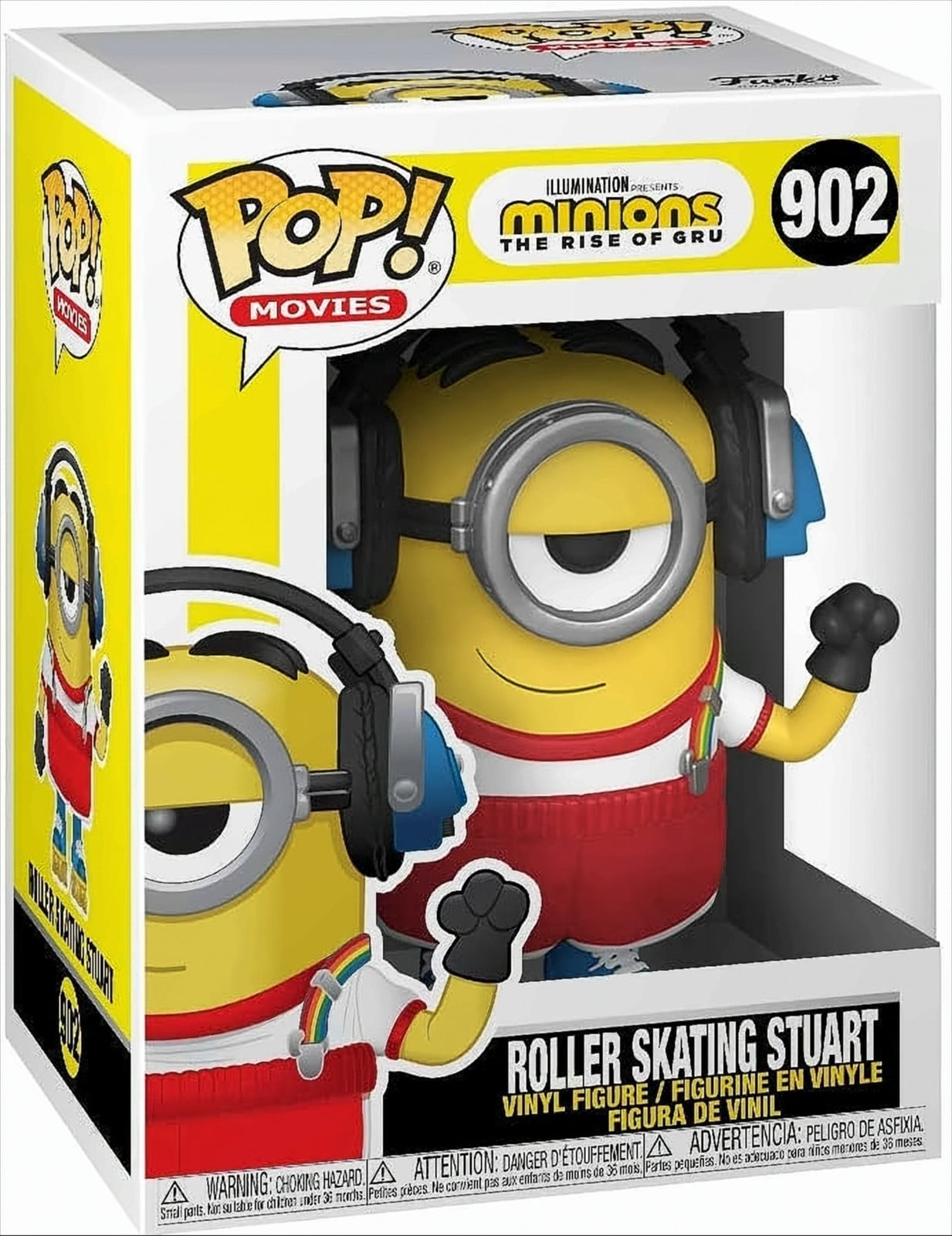Funko Pop! Minions Stuart op skeelers Vinyl figuur