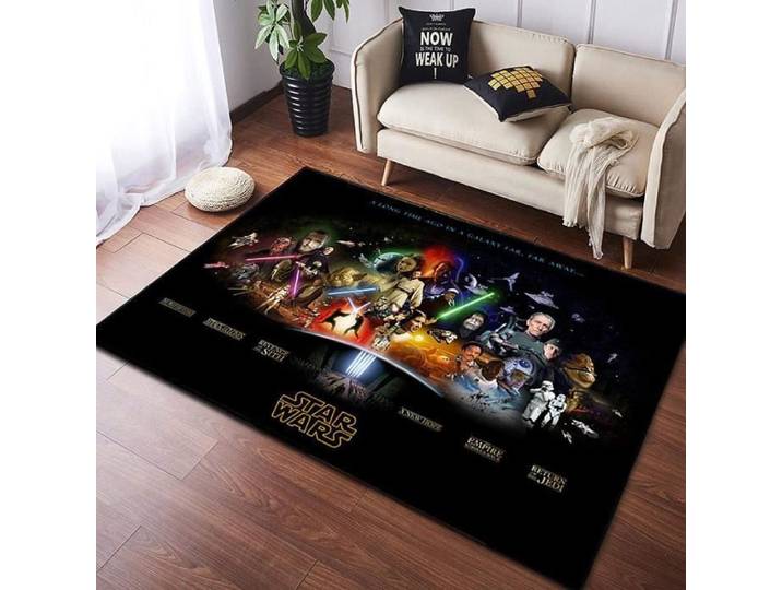 Tapis Star Wars - Rectangulaire - 100x150cm - Enfant - Multicolore
