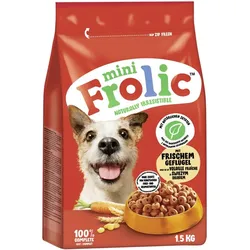Frolic Trockenfutter Mini Geflügel | 1,5kg Hundefutter