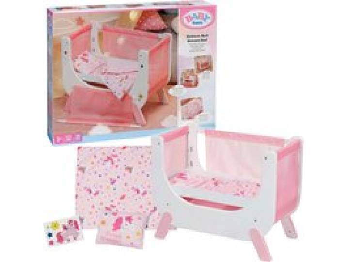 Puppen Beistellbett Einhorn