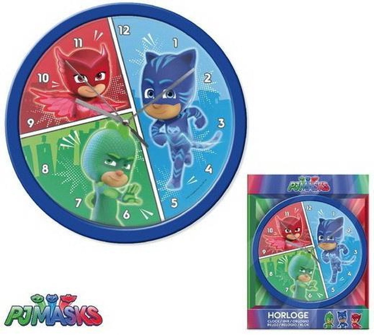 PJ Masks klok voor kinderen