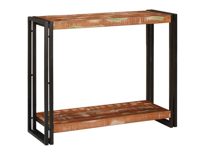 vidaXL Konsolentisch 90 x 33 x 75 cm Massives upgecyceltes Holz