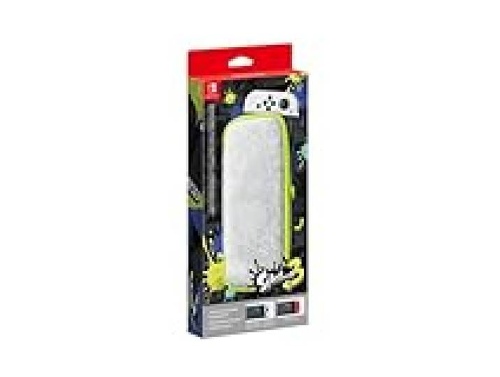 Nintendo Pochette de transport et protection d'écran Nintendo Switch - Modèle OLED Edition Splatoon 3