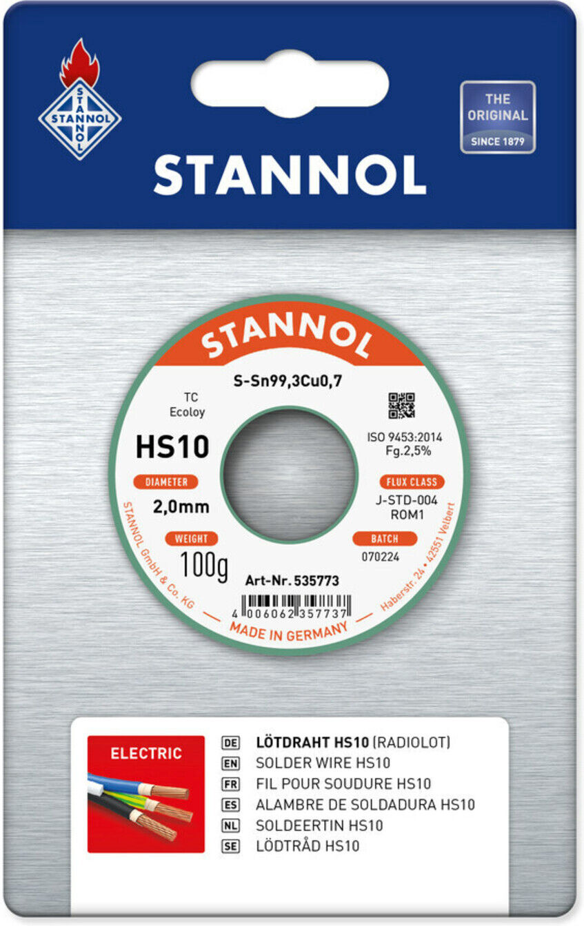 STANNOL Radiolot Nr. 940047 SB 100 g)