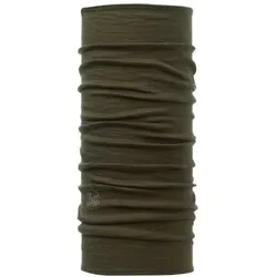 Buff, Unisex, Sturmhaube + Halsschlauch, Merino Wool, Grün, One Size