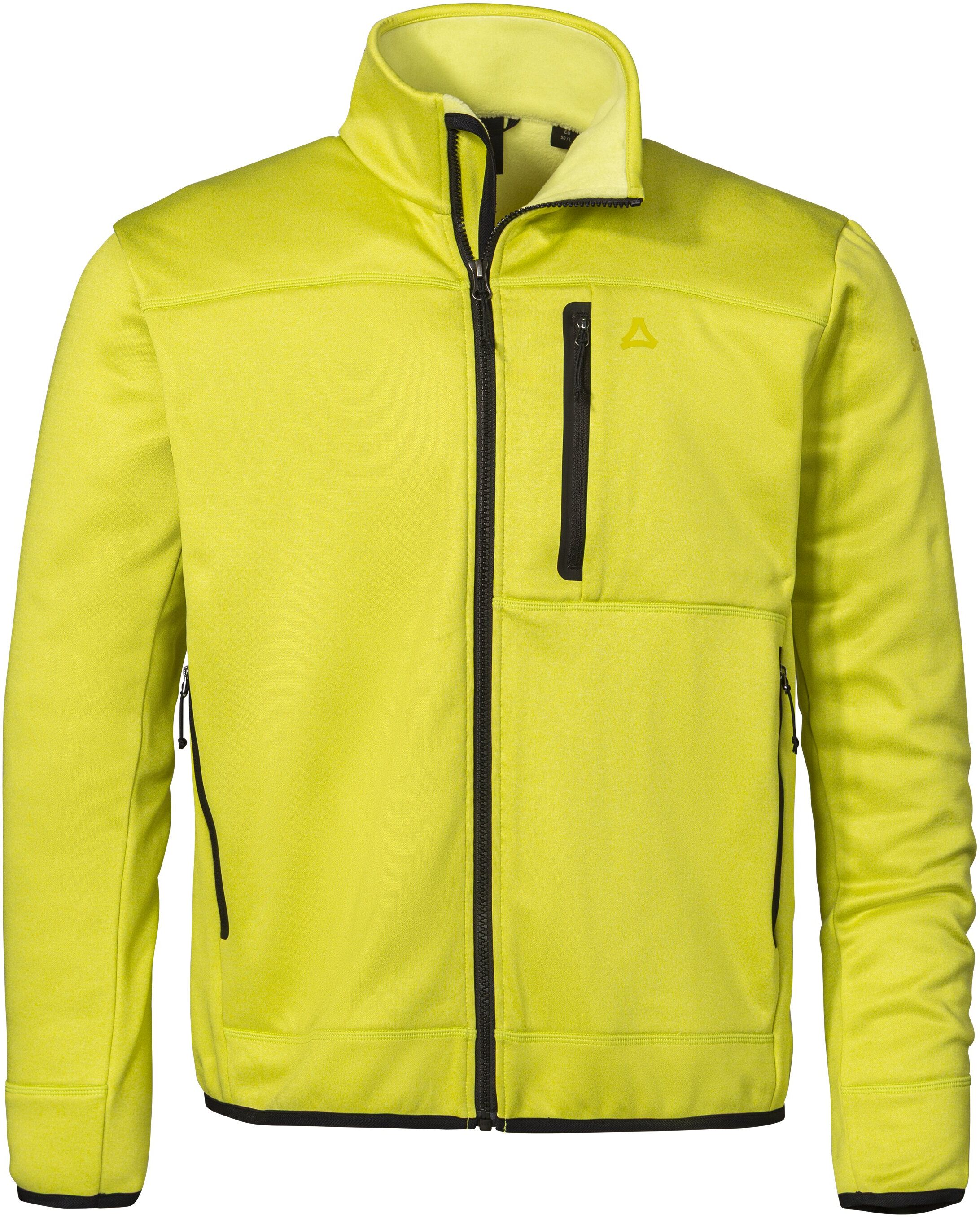 Fleecejacke SCHÖFFEL, Herren, Gr. 56, sulphur sand, Obermaterial: 100% Polyurethan. Futter: 100% Polyester, Jacken Fleecejacke, für Erwachsene, aus Polyurethan, mit Polyesterfutter sulphur sand 56