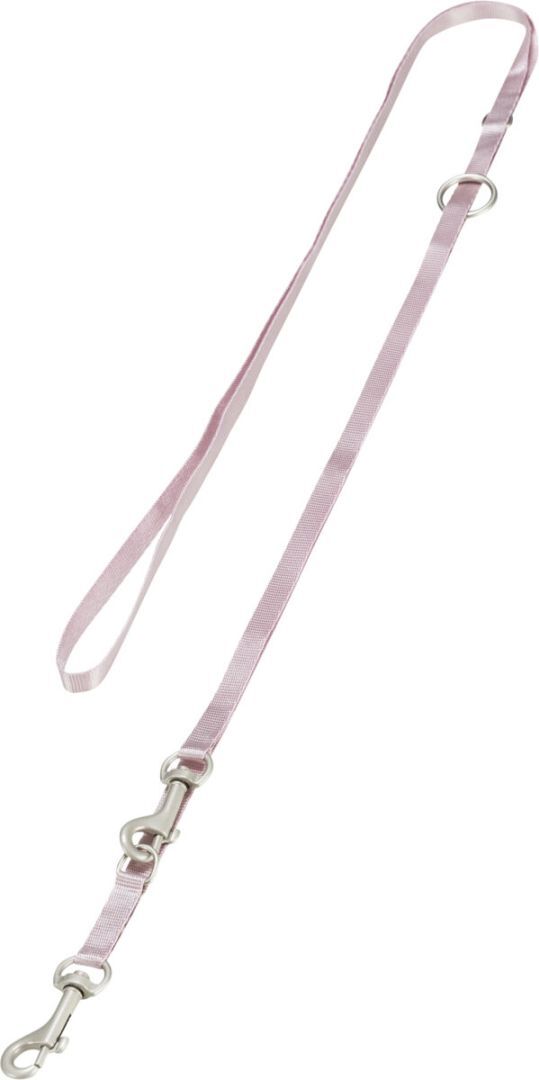 TRIXIE Junior Welpen-Softgeschirr mit Leine, S–M: 26–34 cm / 10 mm, 2,00 m, flieder
