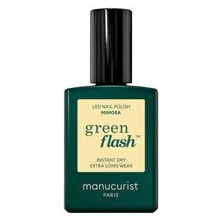 Manucurist Green Flash Nagellack Mimosa (Gelb, Farblack) (MAN50097)