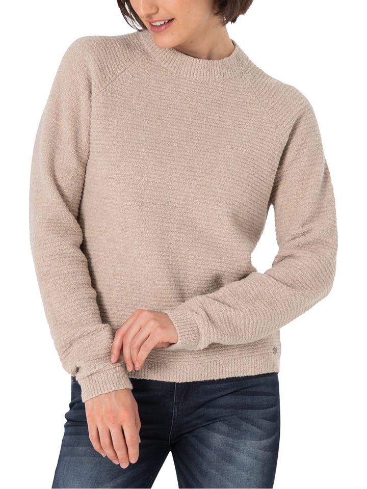 Timezone Pullover in Beige - M