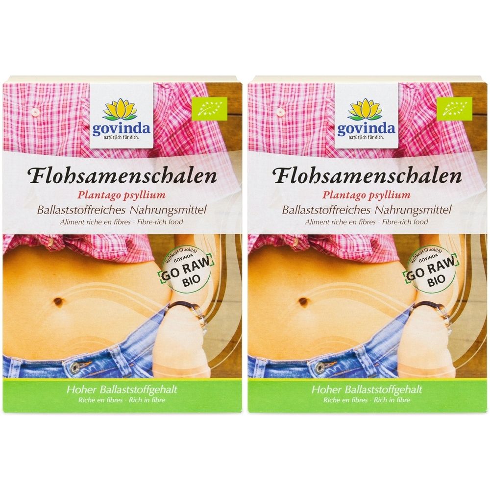 Govinda Bio Flohsamenschalen x2 2x250 g Sonstige
