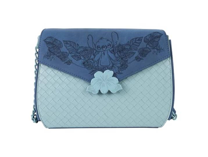 Loungefly Disney Stitch geborduurde crossbodytas