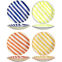 Speiseteller SUMMER STRIPES (D 26,50 cm) - D 26,50 cm