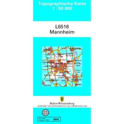 Mannheim 1 : 50 000, Sonstige von , Landesamt für Geoinformation und Landentwicklung Baden-Württemberg (LGL), 978-3-86398-283-6