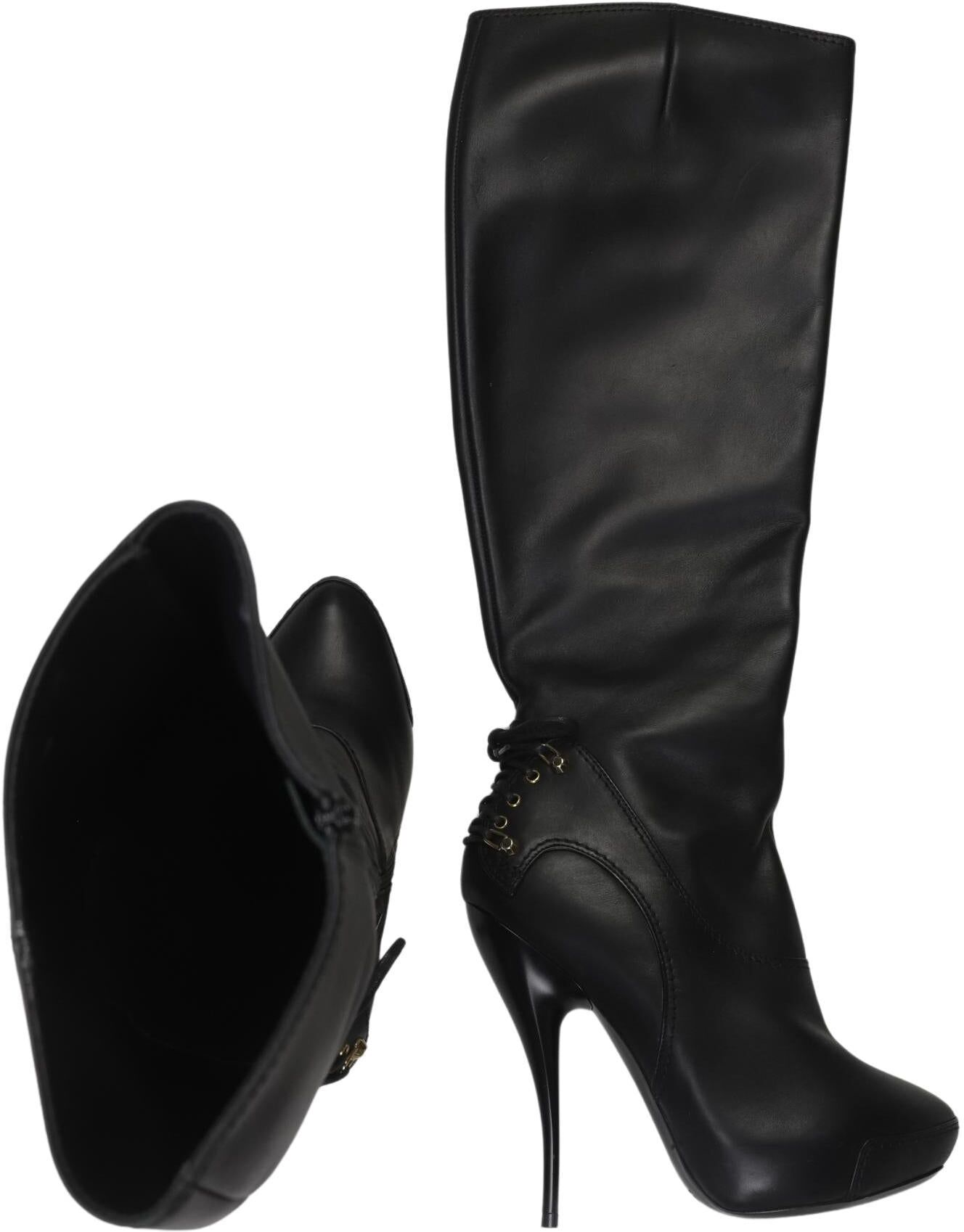 Viktor&Rolf Damen Stiefel, Schwarz, Gr. EU 35.5, kein / Etikett - Second Hand