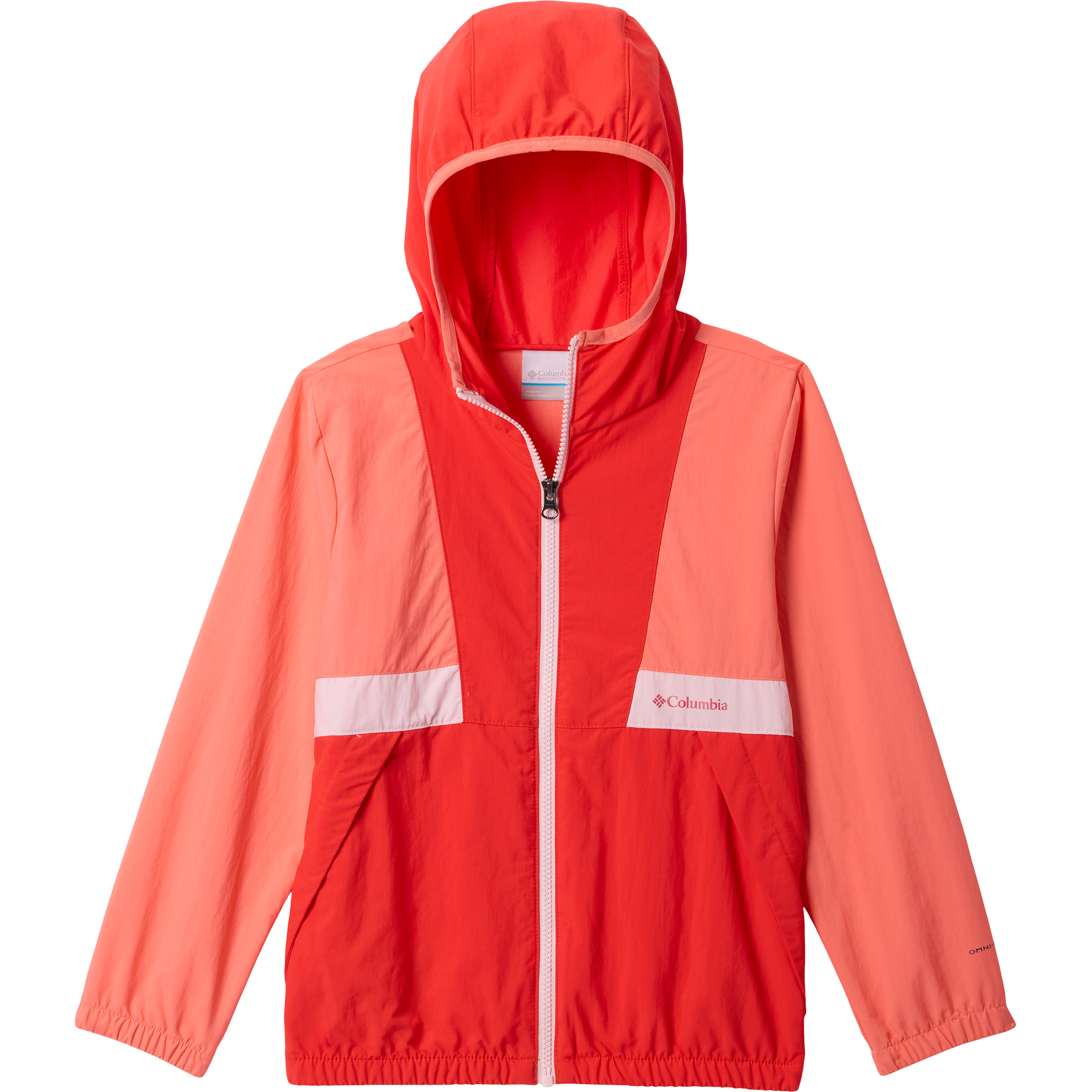 Columbia Spire Valley Kinder Freizeitjacke, Parkas rot Größe 120 Lifestyle Widerstandsfähig