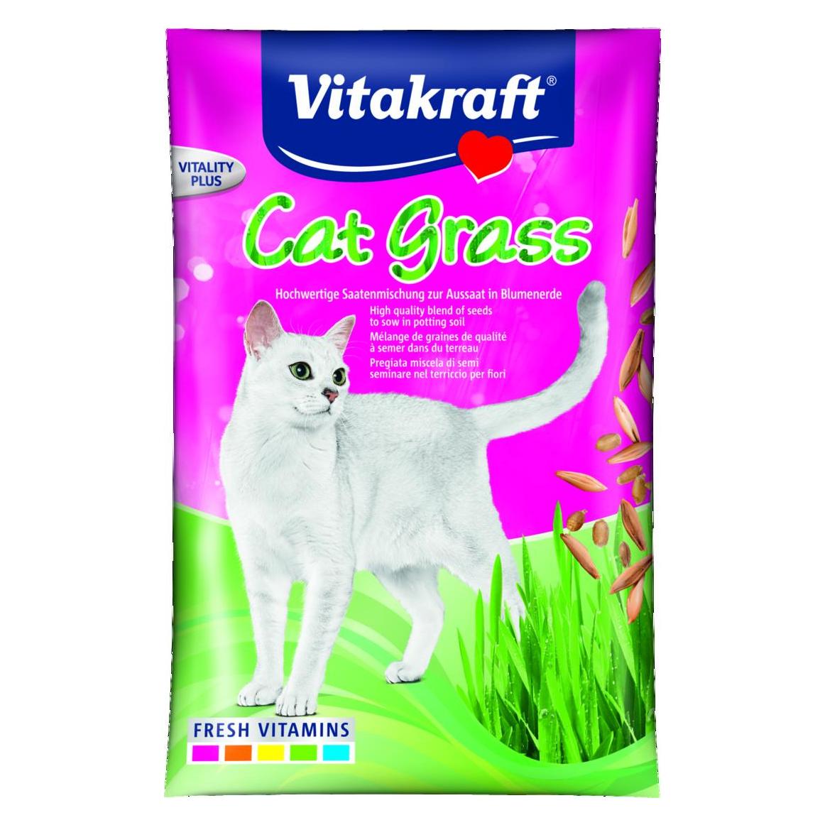 Vitakraft Cat Grass 50g,Refill - (24027) (Katzengras) (24027)