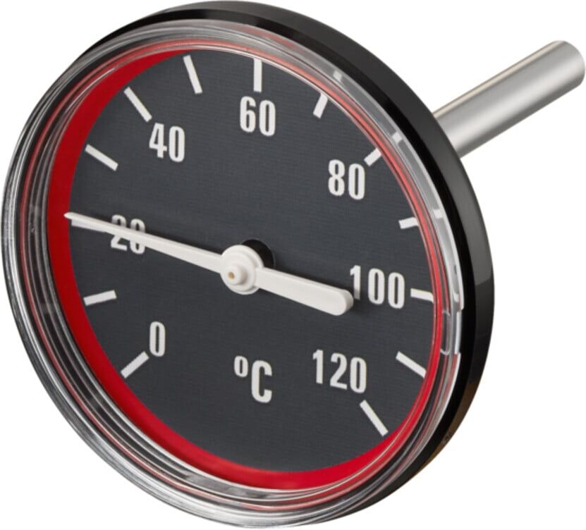 Oventrop Thermometer für Regumat-180 DN 25, rot (1356294)