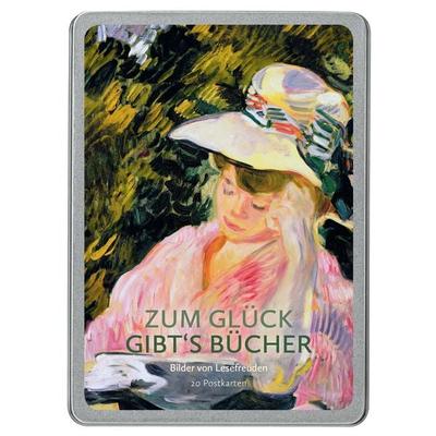 Zum Glück gibt's Bücher Postkarten VE 20, Karte von , PAPER MOON Grand Galleries GmbH