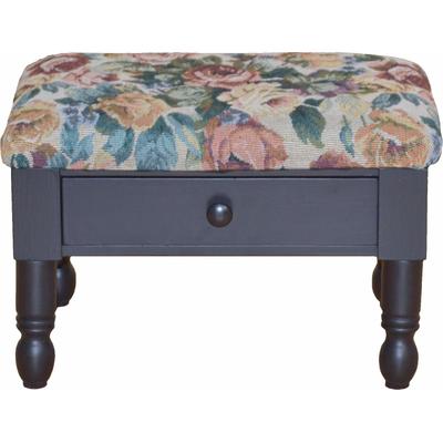 Fußhocker, braun, B:36cm H:23cm T:26cm, HOFMANN LIVING AND MORE, Hocker, Fußhocker