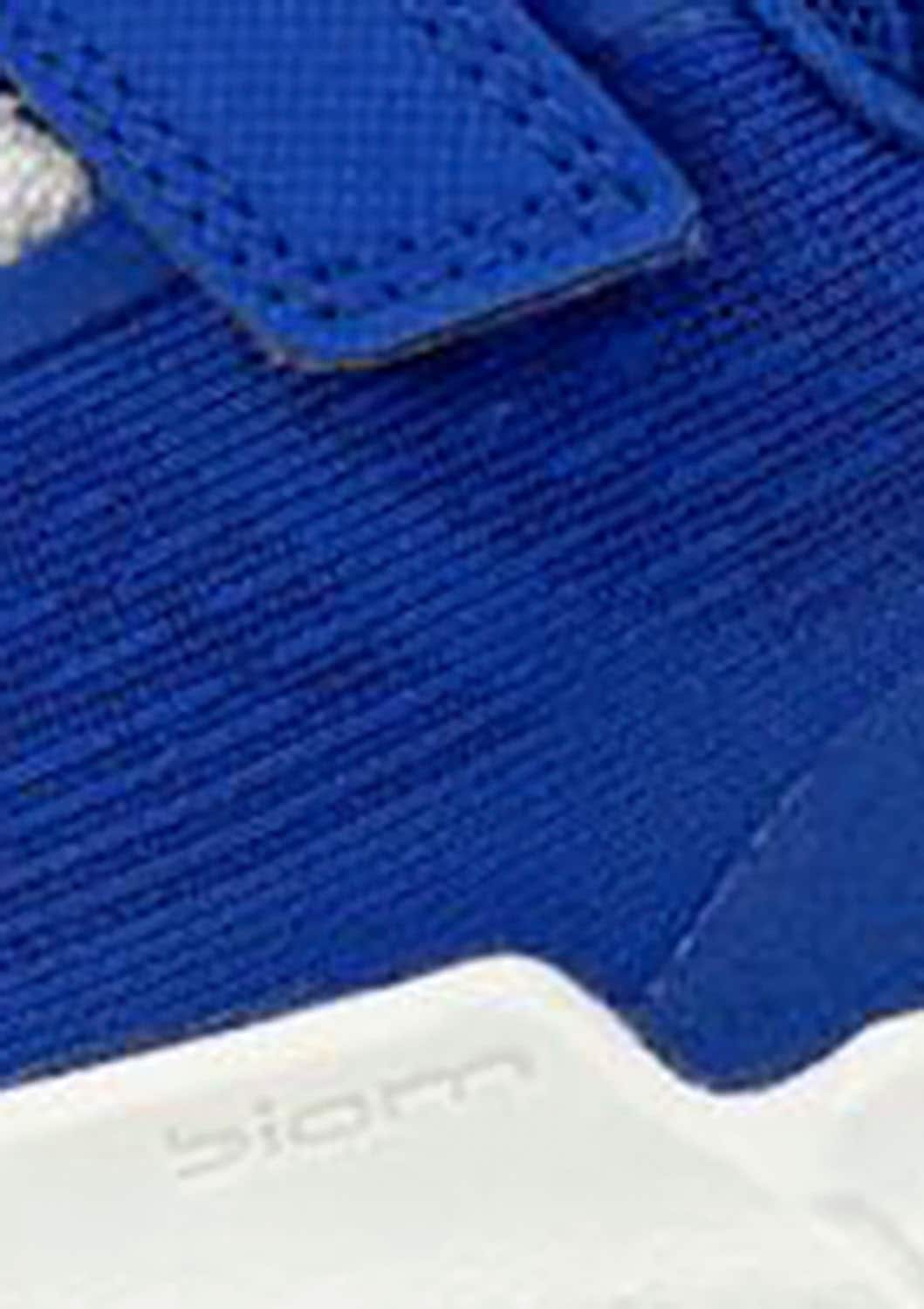 Lauflernschuh ECCO "Biom 2.2 Infant", Jungen, Gr. 23, Textil, blau (royalblau), Leder, Textil, Schuhe Lauflernschuh, Babyschuh, Klettschuh, Sneaker mit herausnehmbarer Innensohle