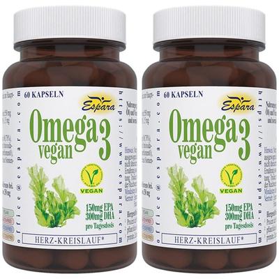 Omega-3 Vegan Kapseln 2x 2x60 St