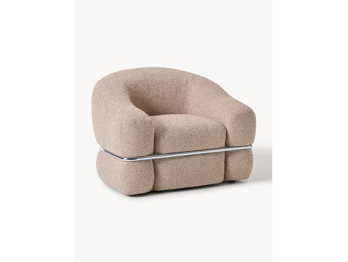 Bouclé-Sessel Wilma