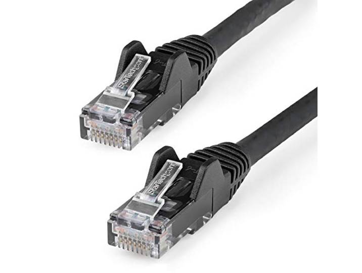 StarTech 7m Cat6 Snagless Ethernetkabel, LSZH, Zwart (N6LPATCH7MBK)