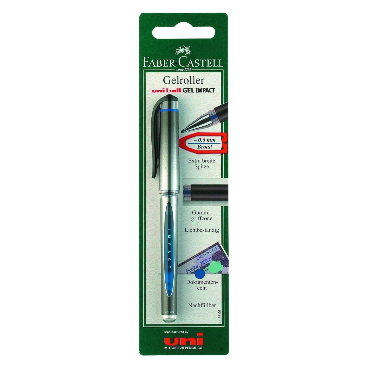 Faber-Castell Faber.C.Gelroller UB Gel Impact blau BK 146896 (1x) (146896)