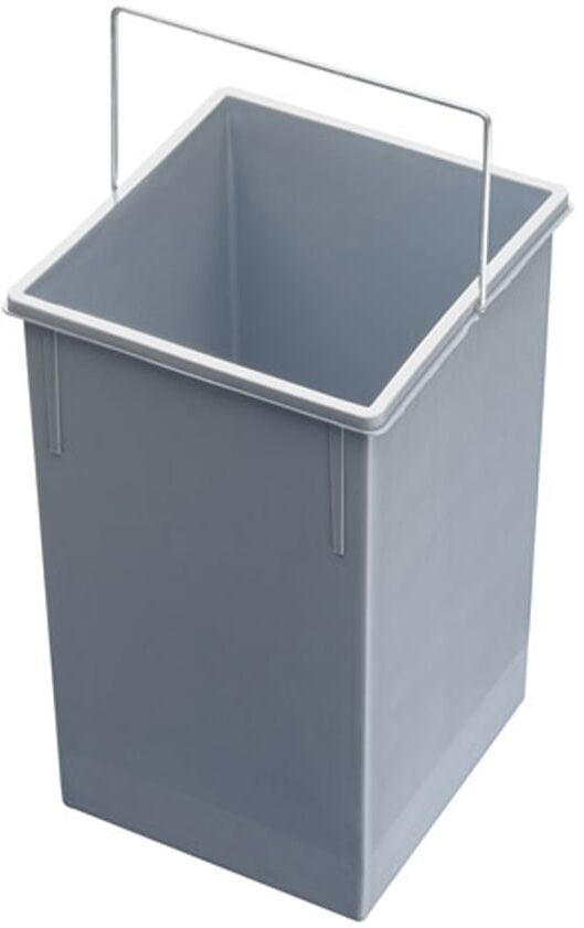 Hailo Inneneimer 14l aus Kunststoff hellgrau für Multi-Box 2x14 / duo L [Sonderaktion]