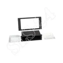 ACV 381328-07 Doppel-DIN Radioblende mit Fach für Seat Leon ab 2014 schwarz