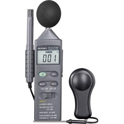 VOLTCRAFT DT 8820 Temperatur-Messgerät -20 - +750 °C Fühler-Typ K Multifunktions-Umweltmessgerät 4in1
