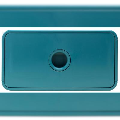 Exacompta 315434D 3x Ablagemodul Tiny Box, 1 Schublade, Kollektion Skandi - Pazifikblau