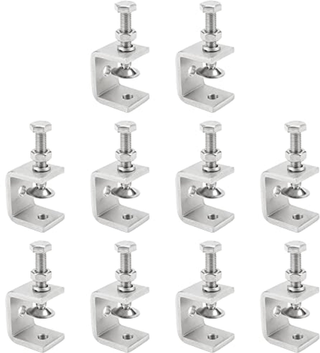 10 Stuks Mini C-klemmen - Duurzame Schroefklemmen voor Tafels en Do-It-Yourself Projecten