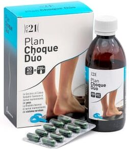 Plameca Plano Choque Duo Xarope + Cápsula