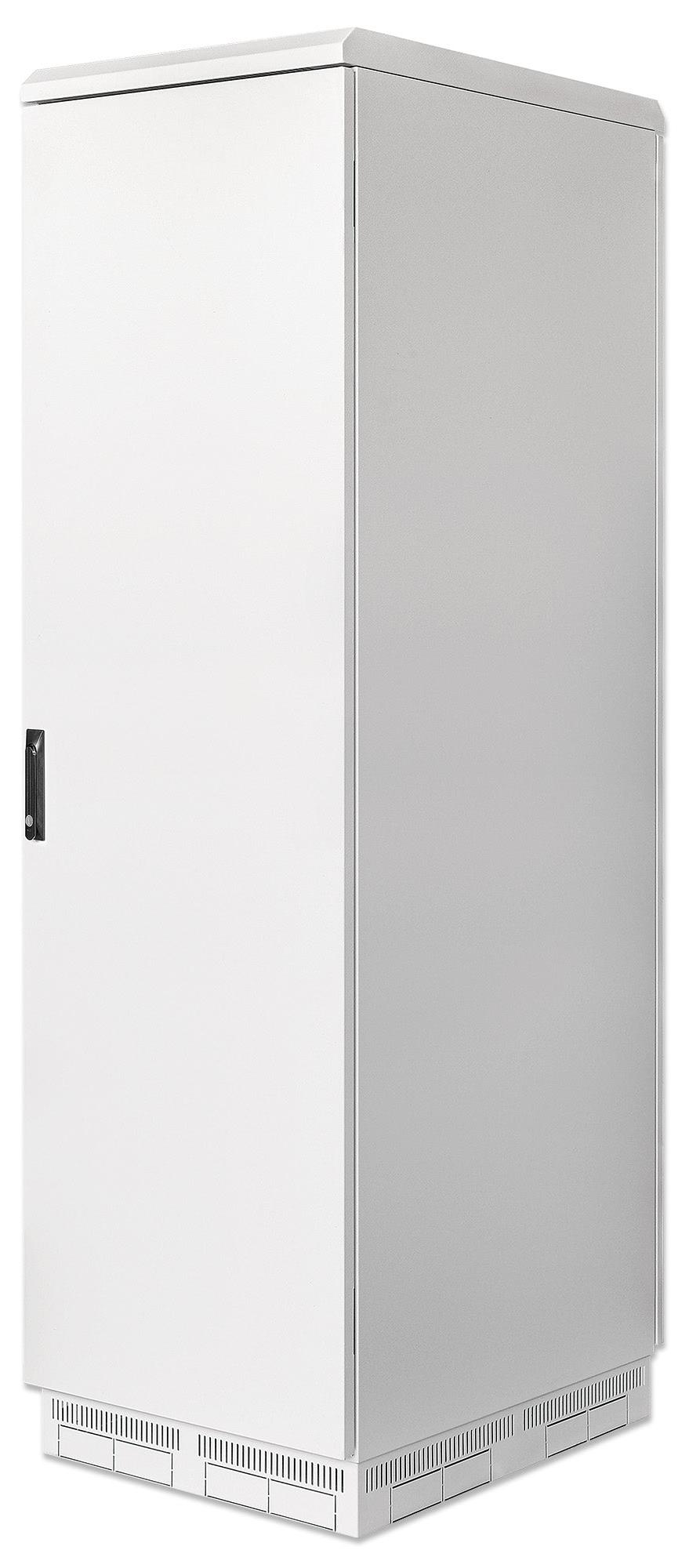 Intellinet 716147, Wandmontiertes Regal, 42U, 1000 kg, Sperrschloss, 115 kg, Grau