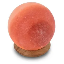 USB BALL, mit Holzsockel, Ø ca. 9 cm