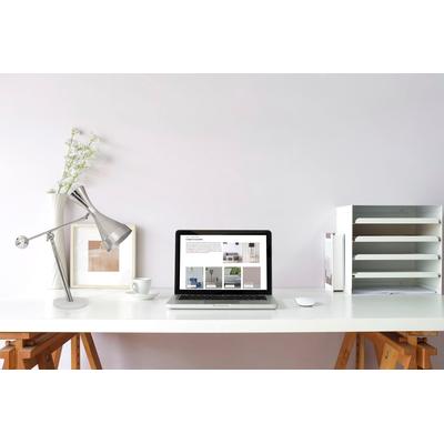 KAYOOM Tischleuchte "Cosima", silber, H: 65cm, 1 Stk., Leuchten, harmonisch, modern, vielseitig kombinierbar, Tischleuchte