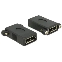 DeLOCK DisplayPort 1.1 F-F Schwarz