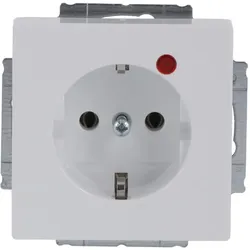 Busch-Jaeger 2310EUGL/VA-84-11 Busch-Protector® SCHUKO® Steckdosen-Einsatz mit Überspannungsschutz 2CKA002011A3833 2310EUGLVA8411