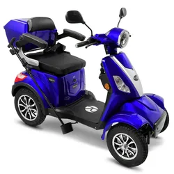 Rolektro, E-Quad 25 V.3 Lithium, Blau, 60V-30Ah Akku, 1000 Watt