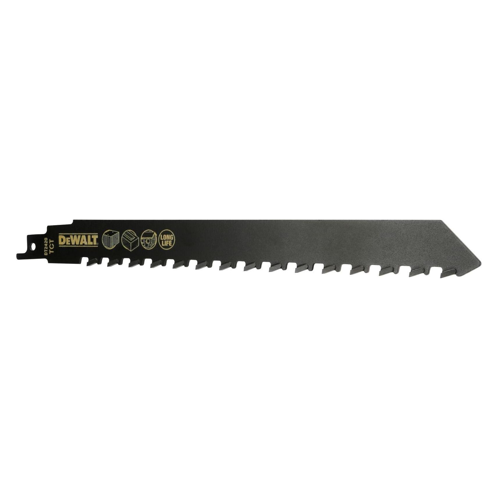 DeWalt Saebelsaegeblatt HM Stein 240mm (DT2420-QZ)