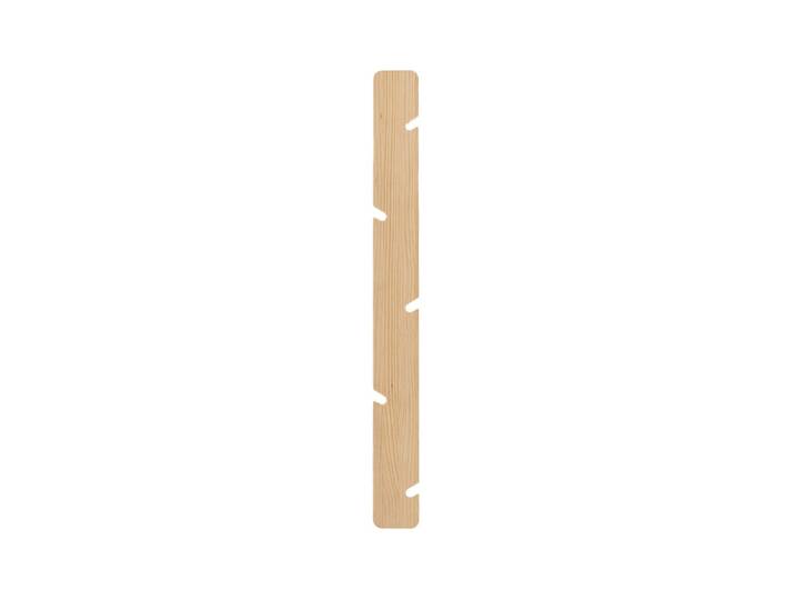 Porte-manteau mural en pin massif 100 cm Verni