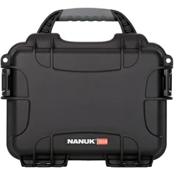Nanuk Kunststoffkoffer 904 (213 x 152 x 94) WS (3.10 l), Kameratasche, Schwarz