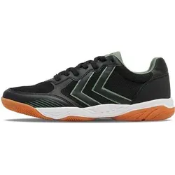 HUMMEL Herren Indoor-Schuhe AEROTEAM III, Größe 45 in Schwarz Schwarz
