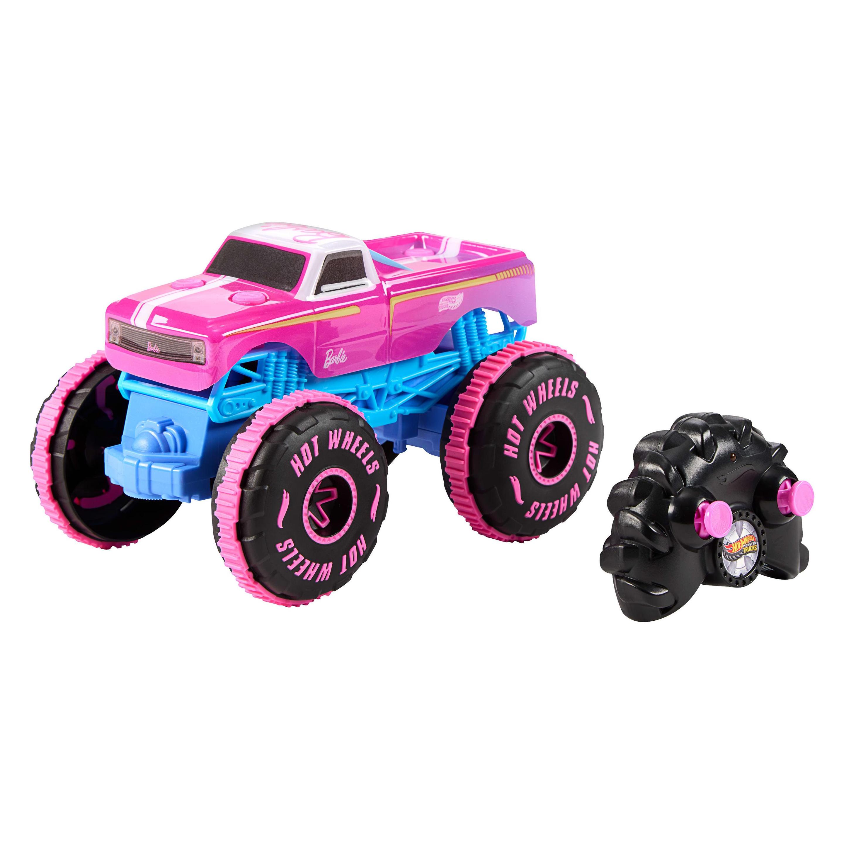 0 Hot Wheels Monster Trucks Barbie R/C 1:24 (JHW58)