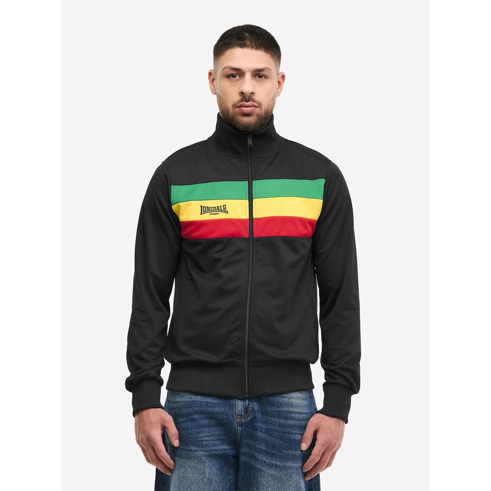 Lonsdale Herren Trainingsjacke schmale Passform SOUNDS THREE