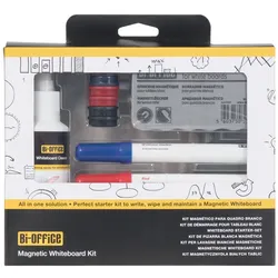 Bi-Office Magnetisches Whiteboard-Set